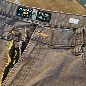 Ariat Men's Rebar M4 DuraStretch Twill Bootcut Dungaree Work Pant Size 42/34